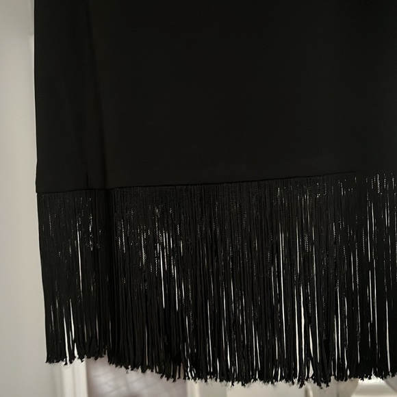 NEW Fringe Black Elegant Shirt Michael by Michael Kors XS - Picture 3 of 3